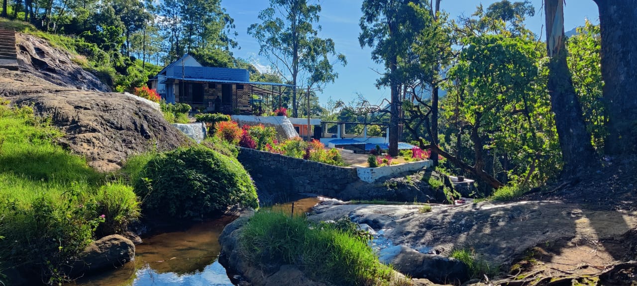 Megamalai resort view